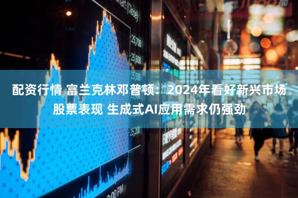配资行情 富兰克林邓普顿：2024年看好新兴市场股票表现 生成式AI应用需求仍强劲
