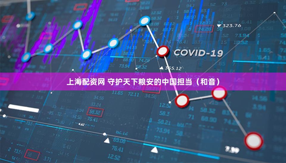 上海配资网 守护天下粮安的中国担当（和音）