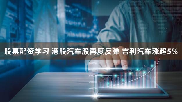 股票配资学习 港股汽车股再度反弹 吉利汽车涨超5%